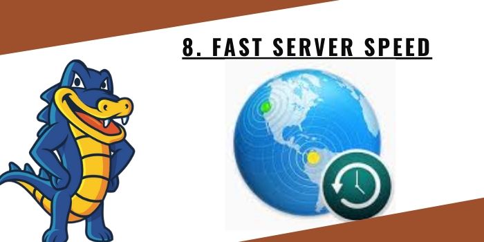 8. Fast Server Speed