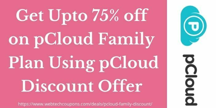 75% off pCloud