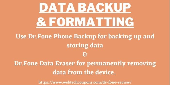 Dr.Fone Data recovery