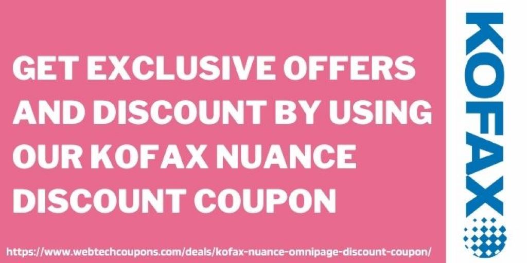 Kofax Nuance OmniPage Discount voucher www.couponswebdeal.com