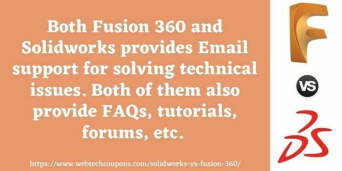 Fusion 360 Vs Solidworks Customer Support