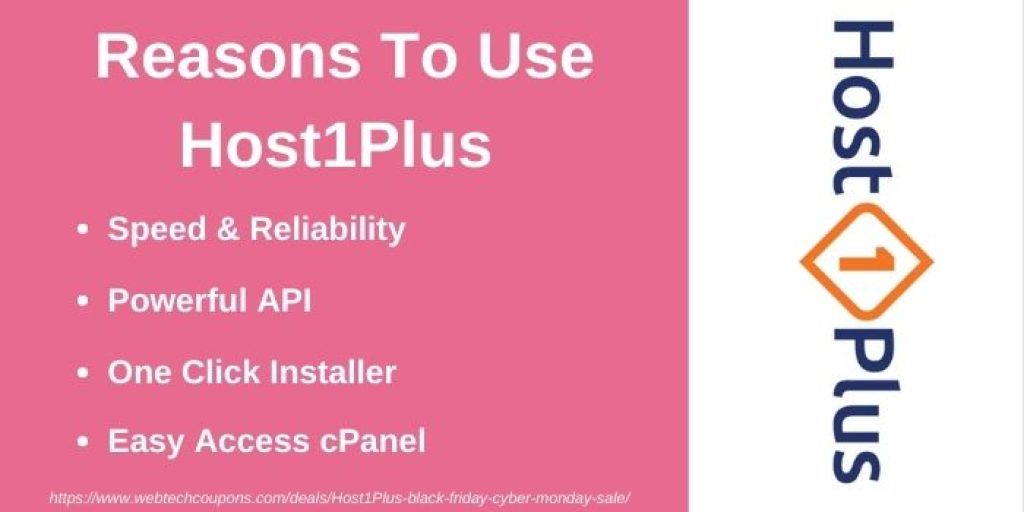 Reasons to use Host1Plus