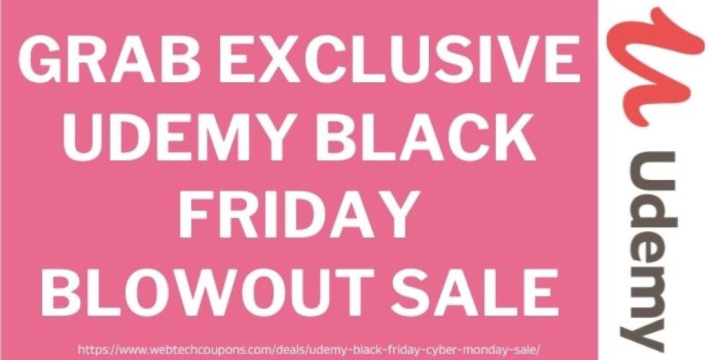 Udemy Cyber Monday Deals