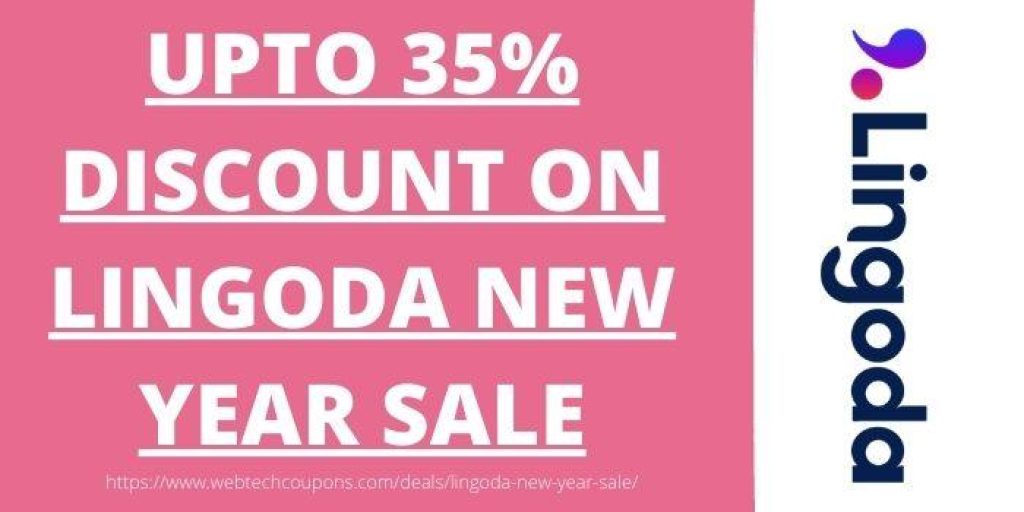 Lingoda New Year Sale -Upto 35% Off