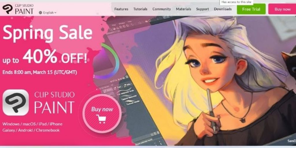 Clip-Studio-Paint-Spring-Sale
