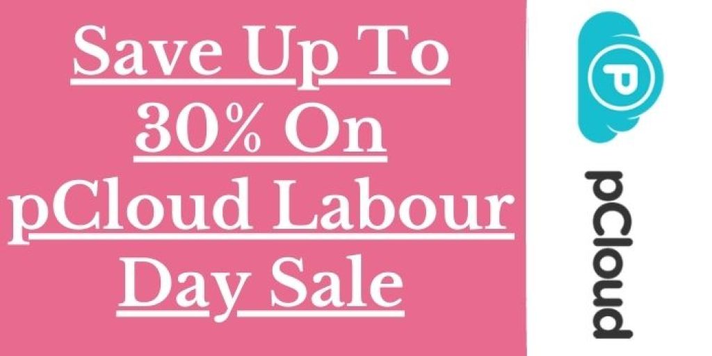 Get up to 30% on pCloud labour day sale