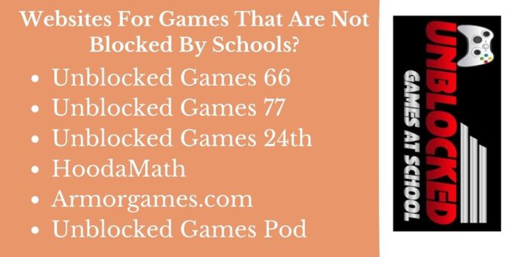 Game sites not blocked in schools