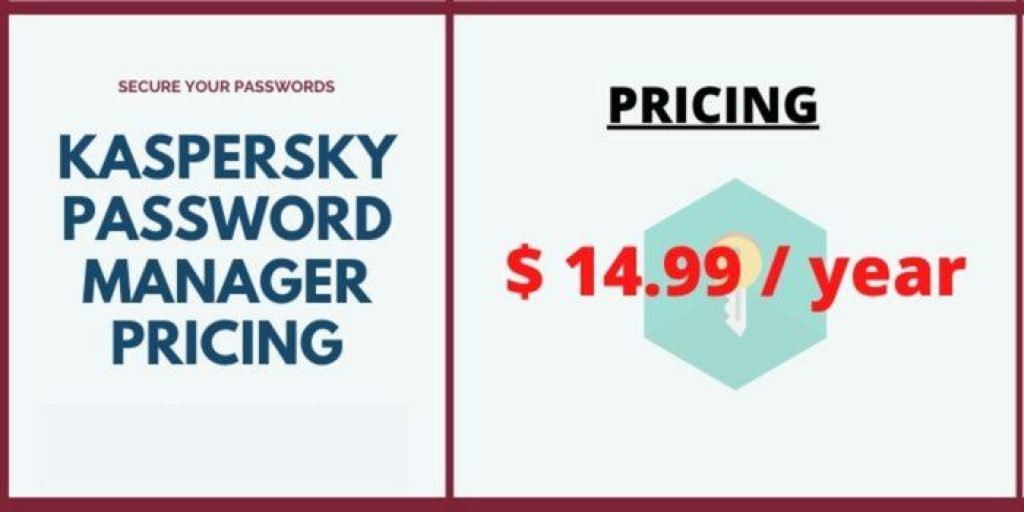 Kaspersky Password Manager Pricing