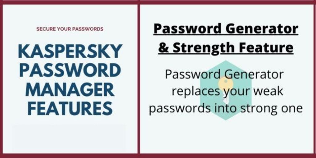 password Generator & Strength Features