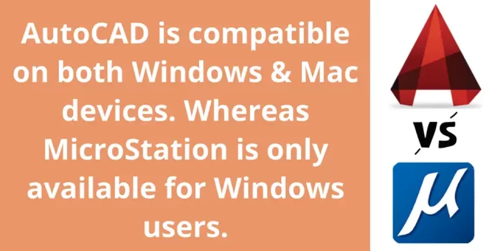 AutoCAD Vs MicroStation system requirements