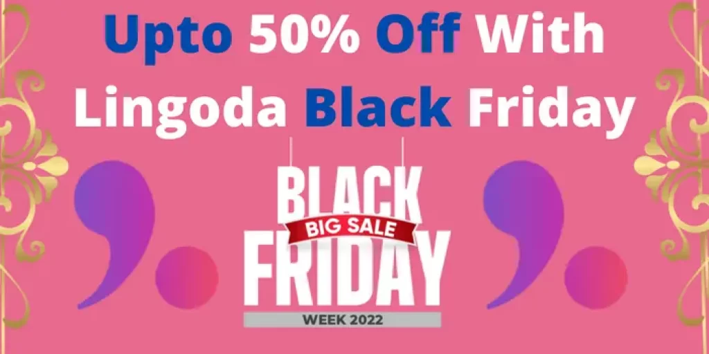 50% off with Lingoda black Friday deals