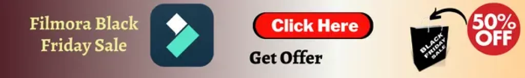 Filmora Black Friday Sale