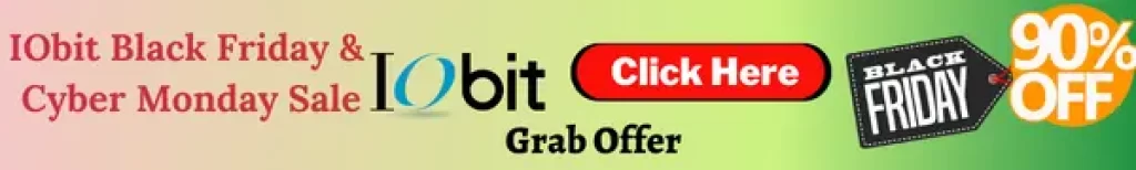 IObit Black Friday Sale