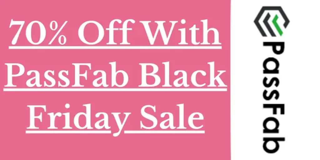 70% off with PassFab Black Friday sale 2025
