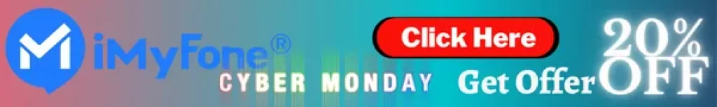 iMyFone Cyber Monday