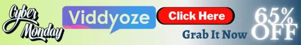 Viddyoze Cyber Monday 2025