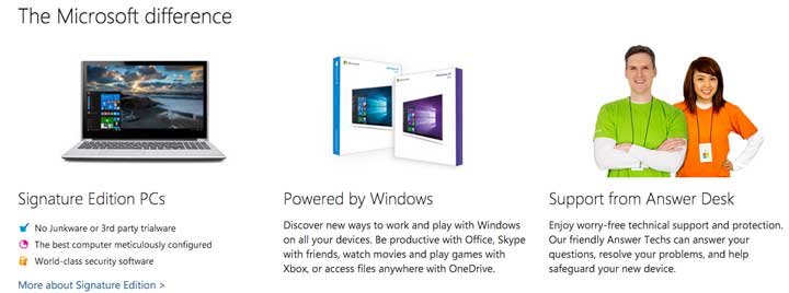 What Microsoft adds to hardware it sells