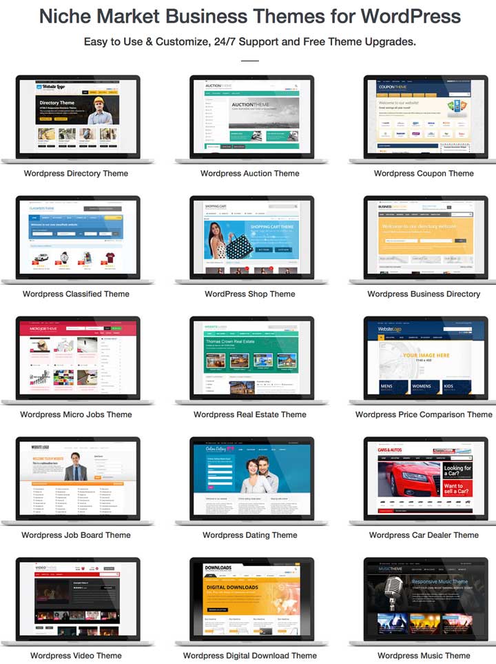 Premiumpress Theme Range
