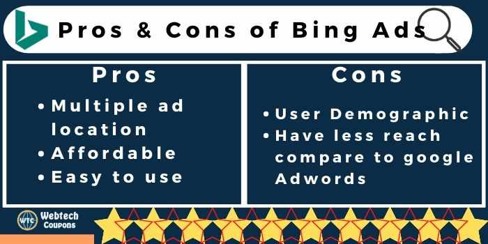 Bing Ads Pros & Cons