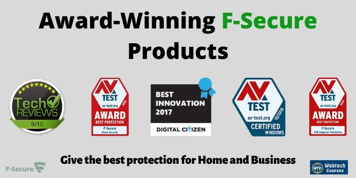 F-Secure Award Winning