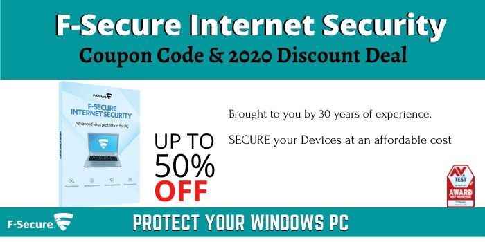 F-Secure Internet Security Coupon