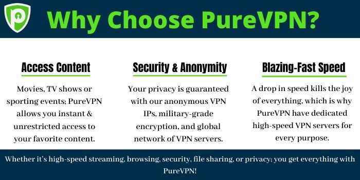 Why Choose PureVPN