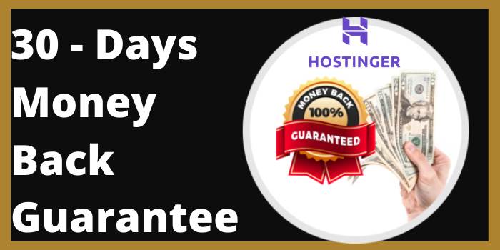 30 days money back guarantee