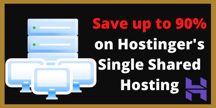 single shared hosting