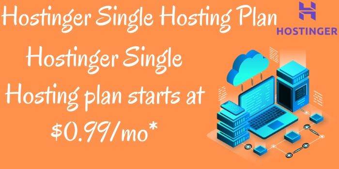 Hostinger Shared Single Hosting