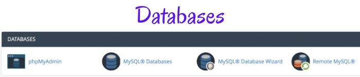 Databases