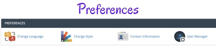 Preferences