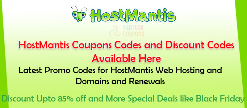 Hostmantis Discount codes