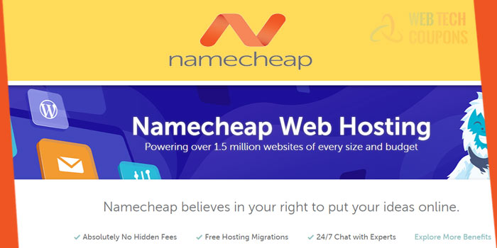 namecheap hosting promo Code