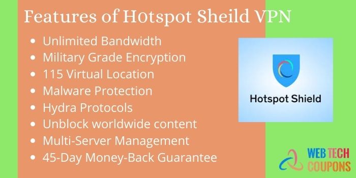 Features of Hotspot Shield