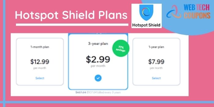 Hotspot Shield Plans 