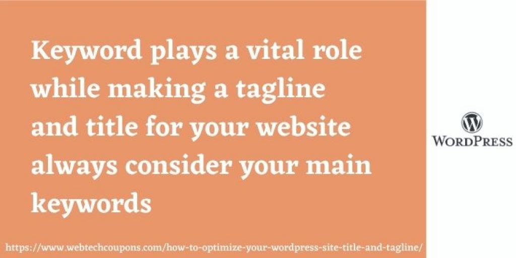 Find the main keywords for your website