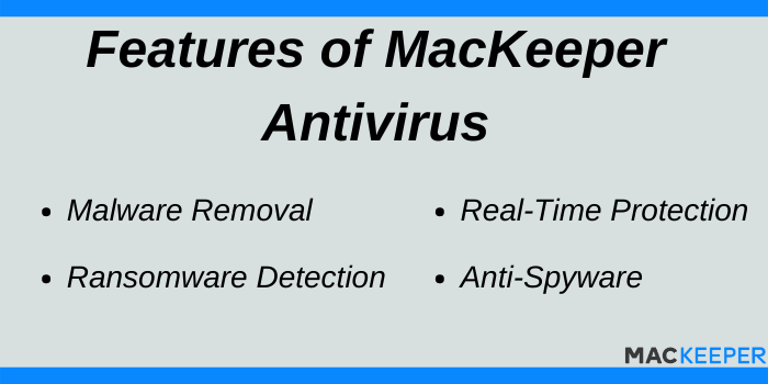 MacKeeper discount offer Code - Features of MacKeeper Antivirus