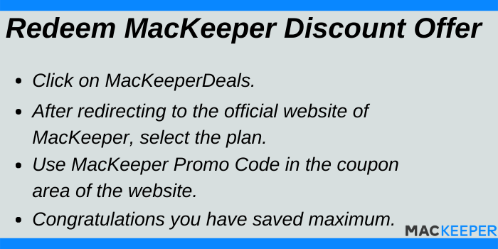 Redeem MacKeeper Discount Offers
