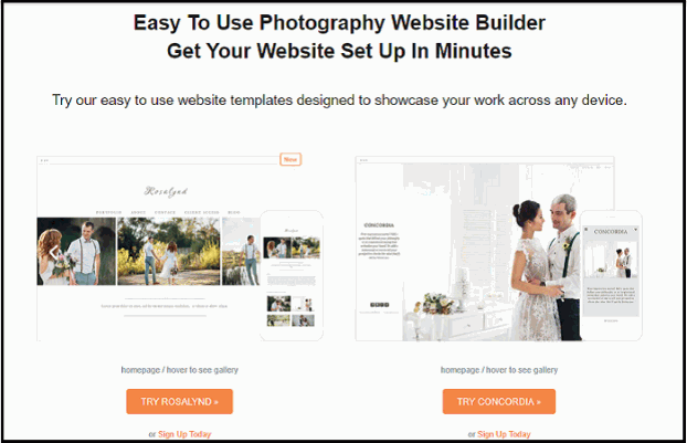 Zenfolio Website Theme