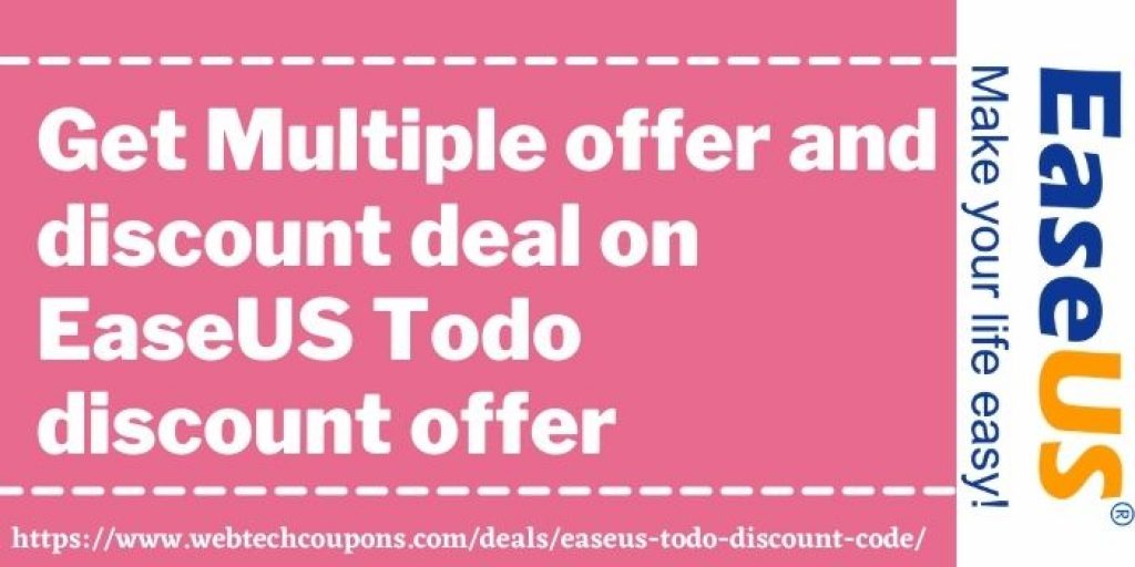 EaseUS Todo Discount offer