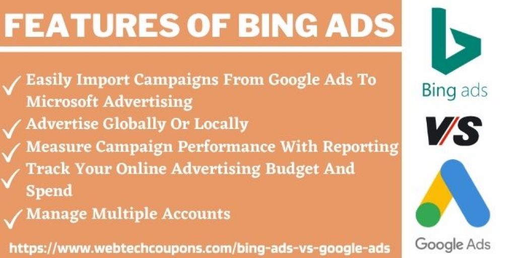 Features Of Bing Ads