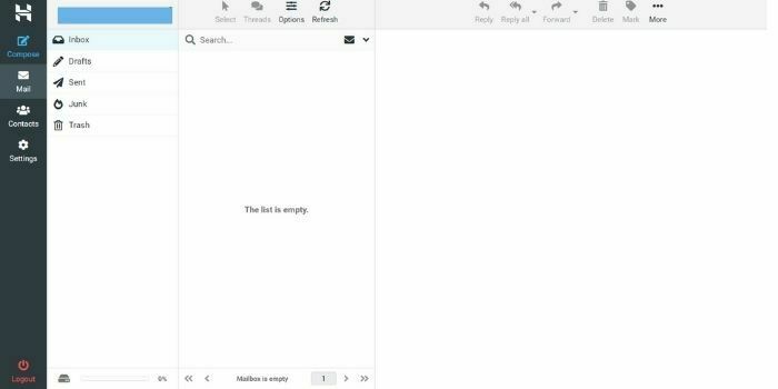 Hostinger Email Interface