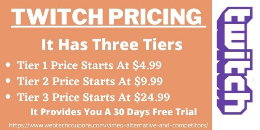 Twitch vimeo alternative and competitors