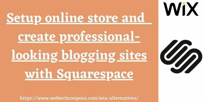 site like wix squarespace