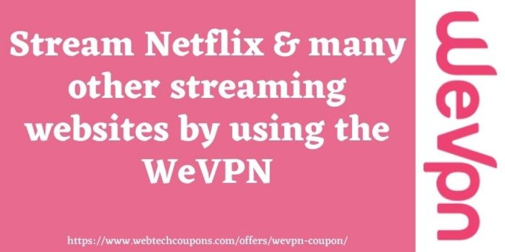 wevpn coupon codes
