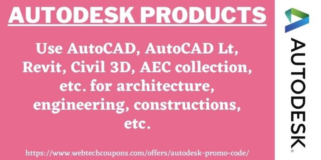 Autodesk Discount on Autodesk Products