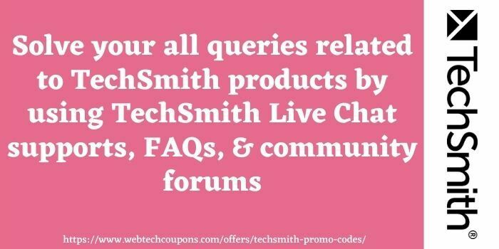 TechSmith Coupon Code