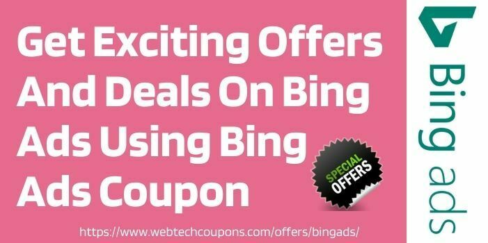 Bing ads promo code