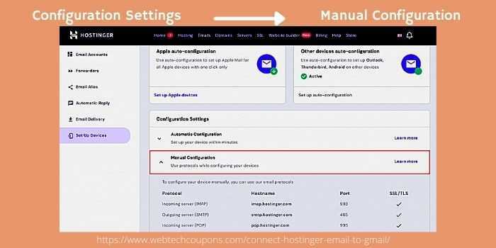 How To Connect Hostinger Custom Email To Gmail