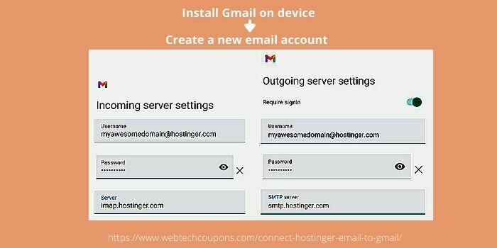 How To Connect Hostinger Custom Email To Gmail(Android version)